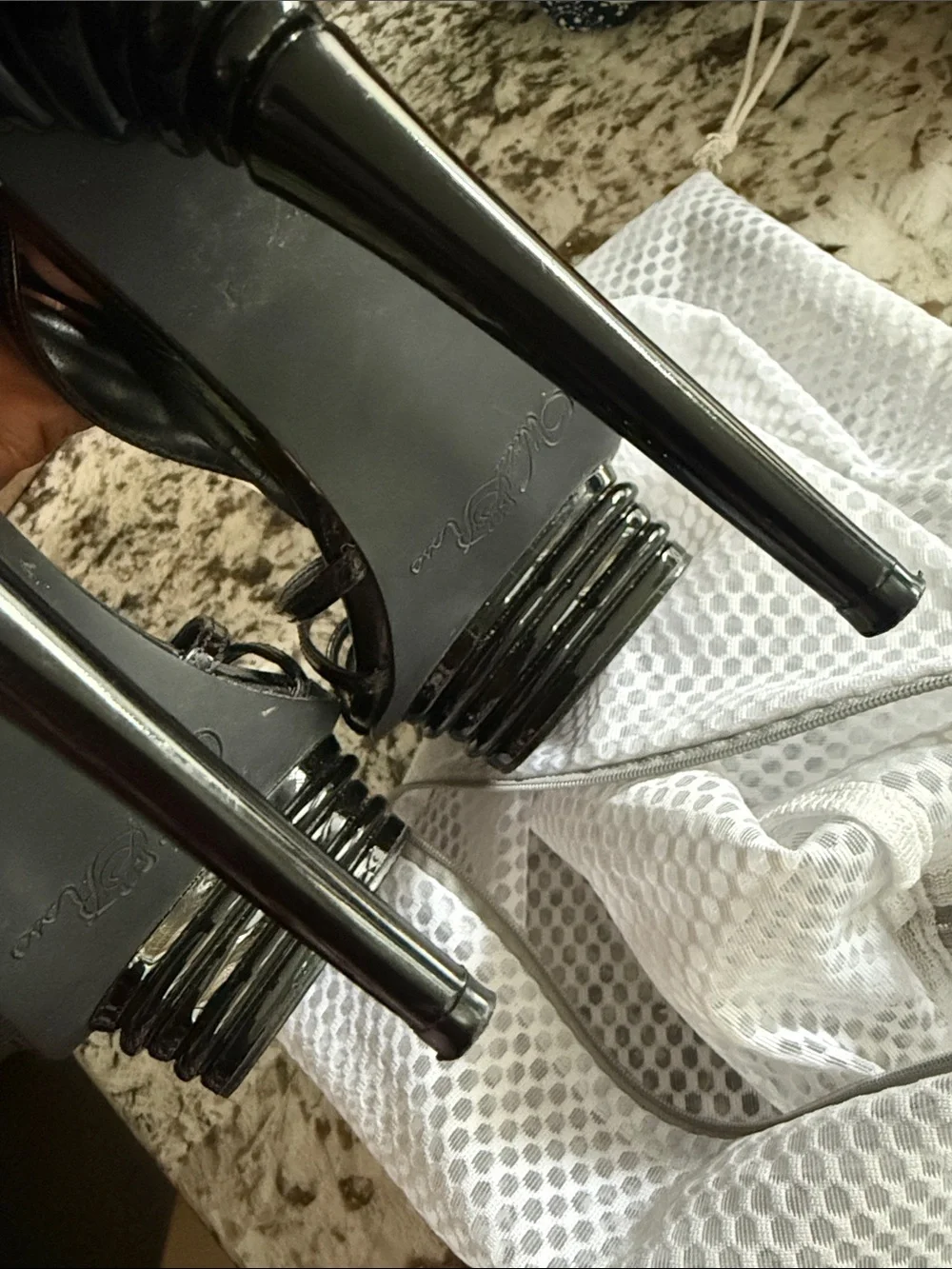 Sexy Black 5” Platform Stiletto Heels